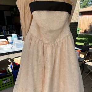 Dolly Couture Tea-length lace wedding dress